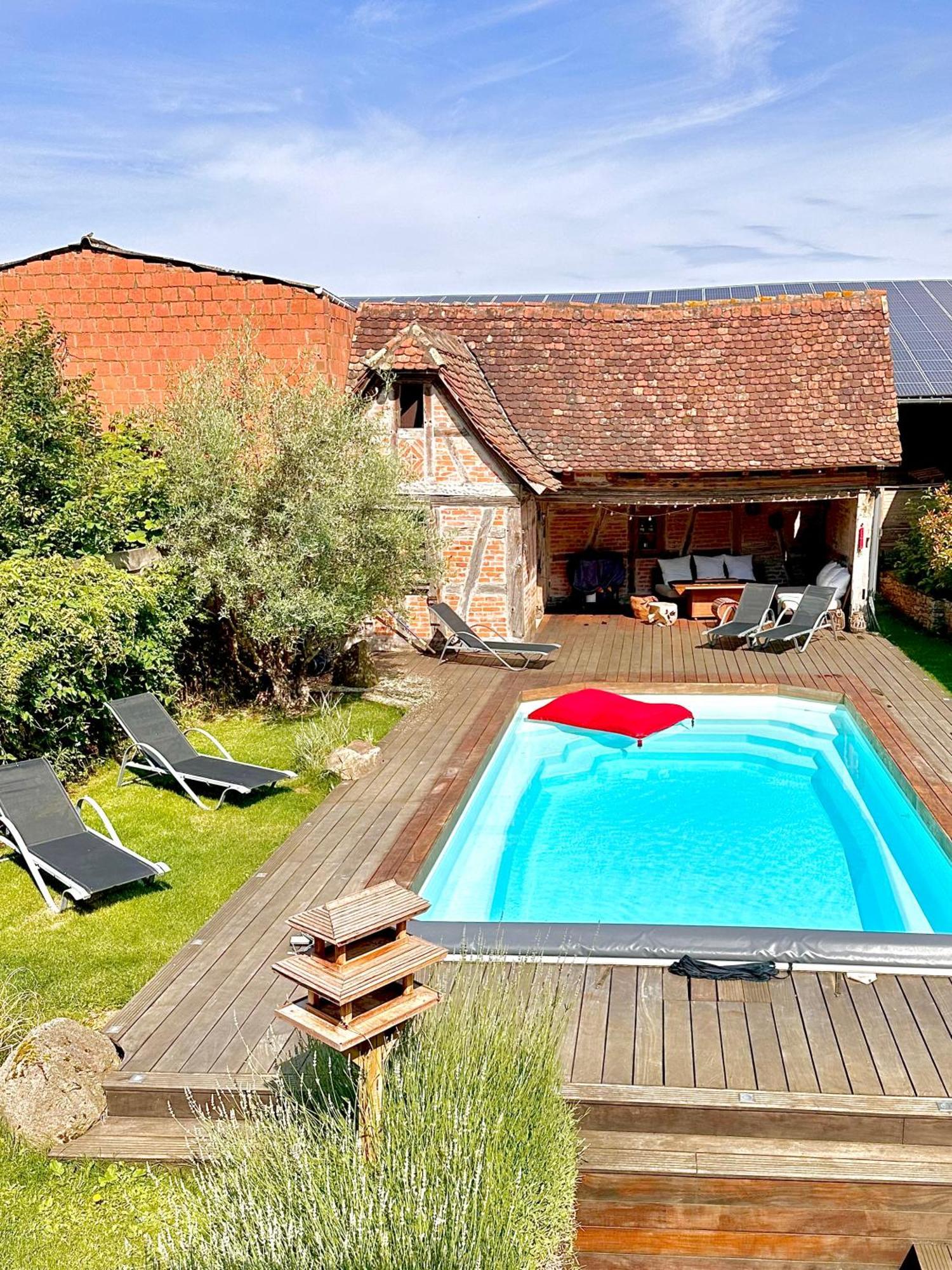 Gite Le Chut - Piscine & Jacuzzi - 11 A 14 Personnes Rangen Экстерьер фото
